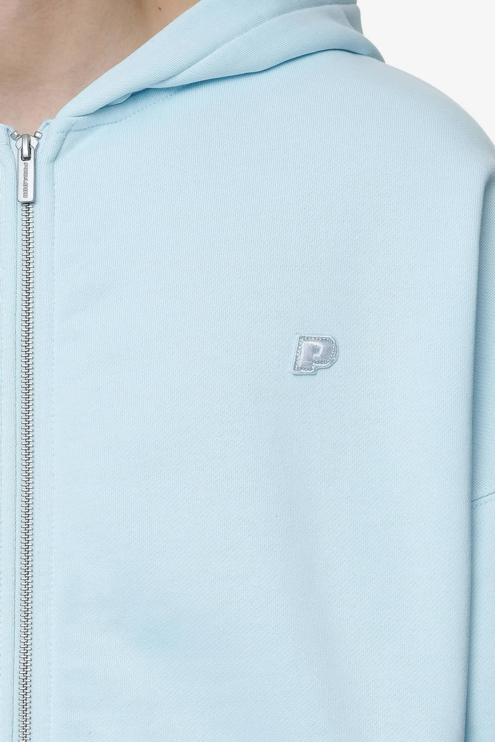 Pegador Leono Boxy Sweat Jacket Baby Blue