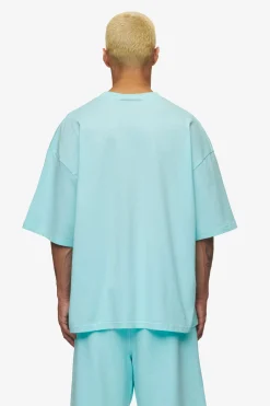 Pegador Leono Boxy Tee Sky Blue Gum