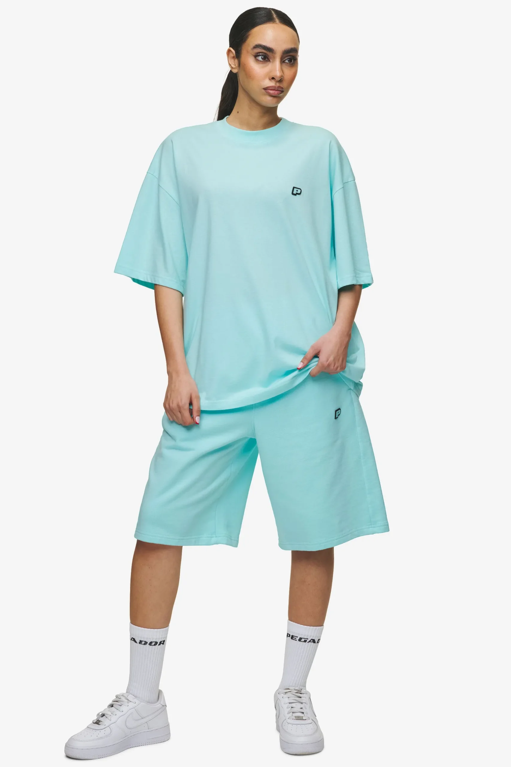 Pegador Leono Overknee Heavy Sweat Shorts Gum