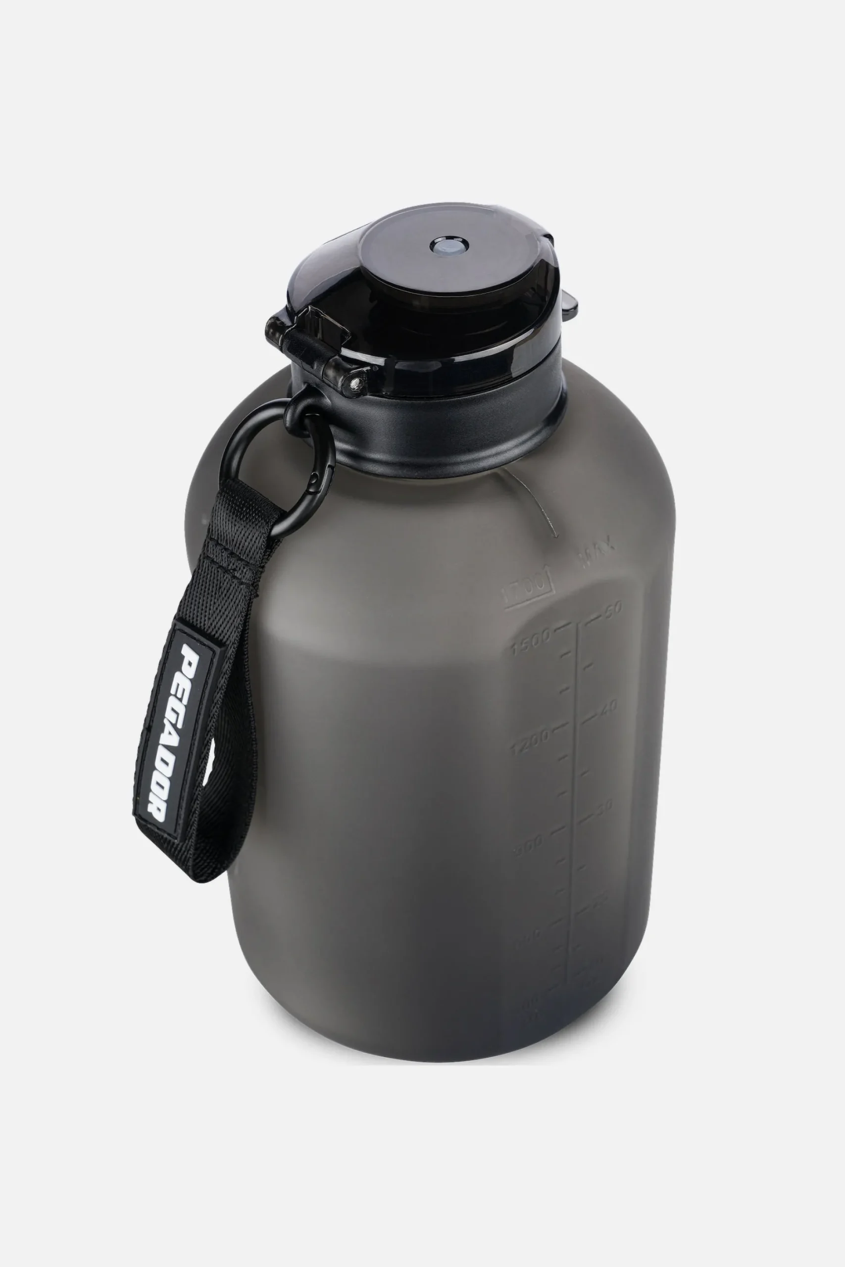 Pegador Levin Sports Bottle Grey Transparent
