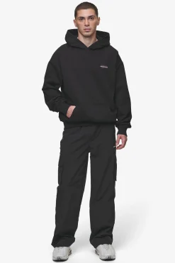 Pegador Lexing Oversized Hoodie Washed Black