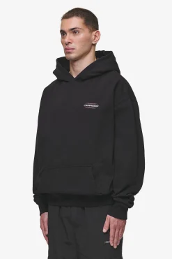 Pegador Lexing Oversized Hoodie Washed Black