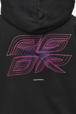 Pegador Lexing Oversized Hoodie Washed Black