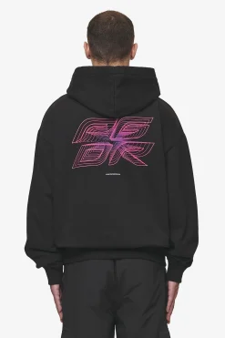 Pegador Lexing Oversized Hoodie Washed Black