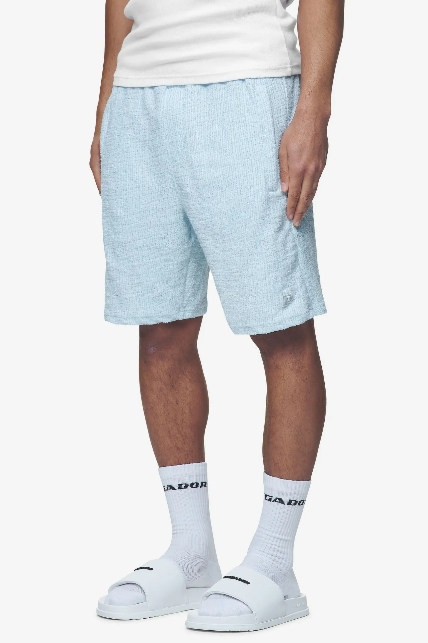 Pegador Libco Structured Knit Shorts
