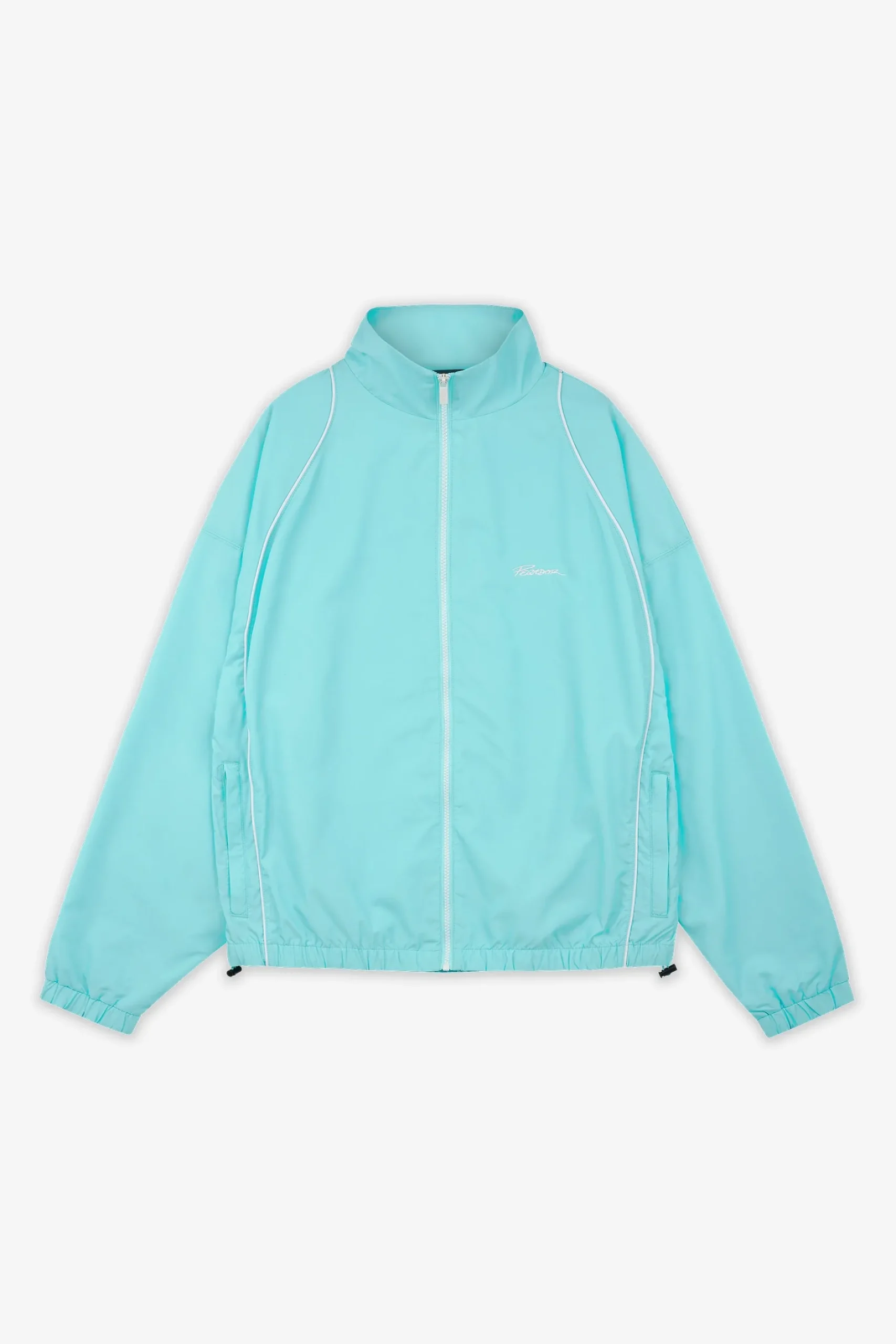 Pegador Lincoln Boxy Track Jacket Sky Blue