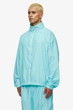 Pegador Lincoln Boxy Track Jacket Sky Blue