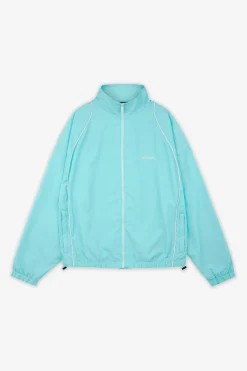 Pegador Lincoln Boxy Track Jacket Sky Blue