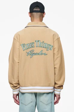 Pegador Livery Oversized Cord Jacket Espresso