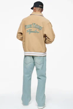 Pegador Livery Oversized Cord Jacket Espresso