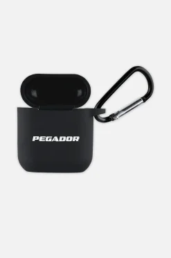 Pegador Logo Airpods Case Black