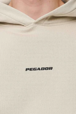 Pegador Logo Boxy Hoodie Black Gum