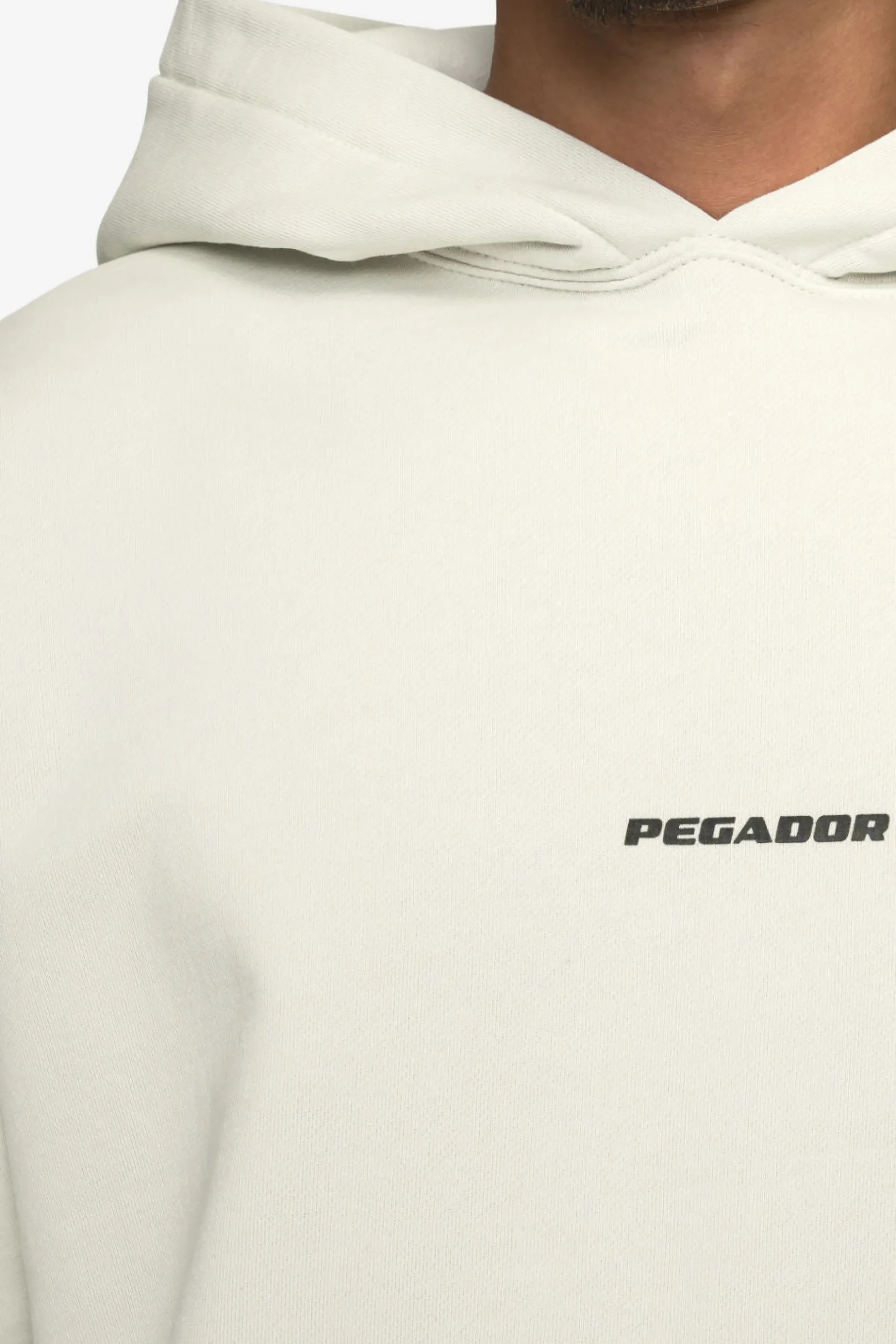 Pegador Logo Boxy Hoodie Black Gum