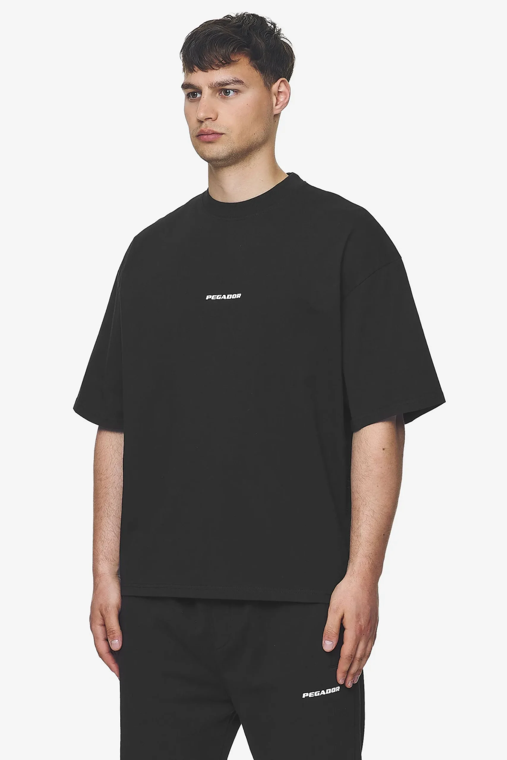 Pegador Logo Boxy Tee White Gum