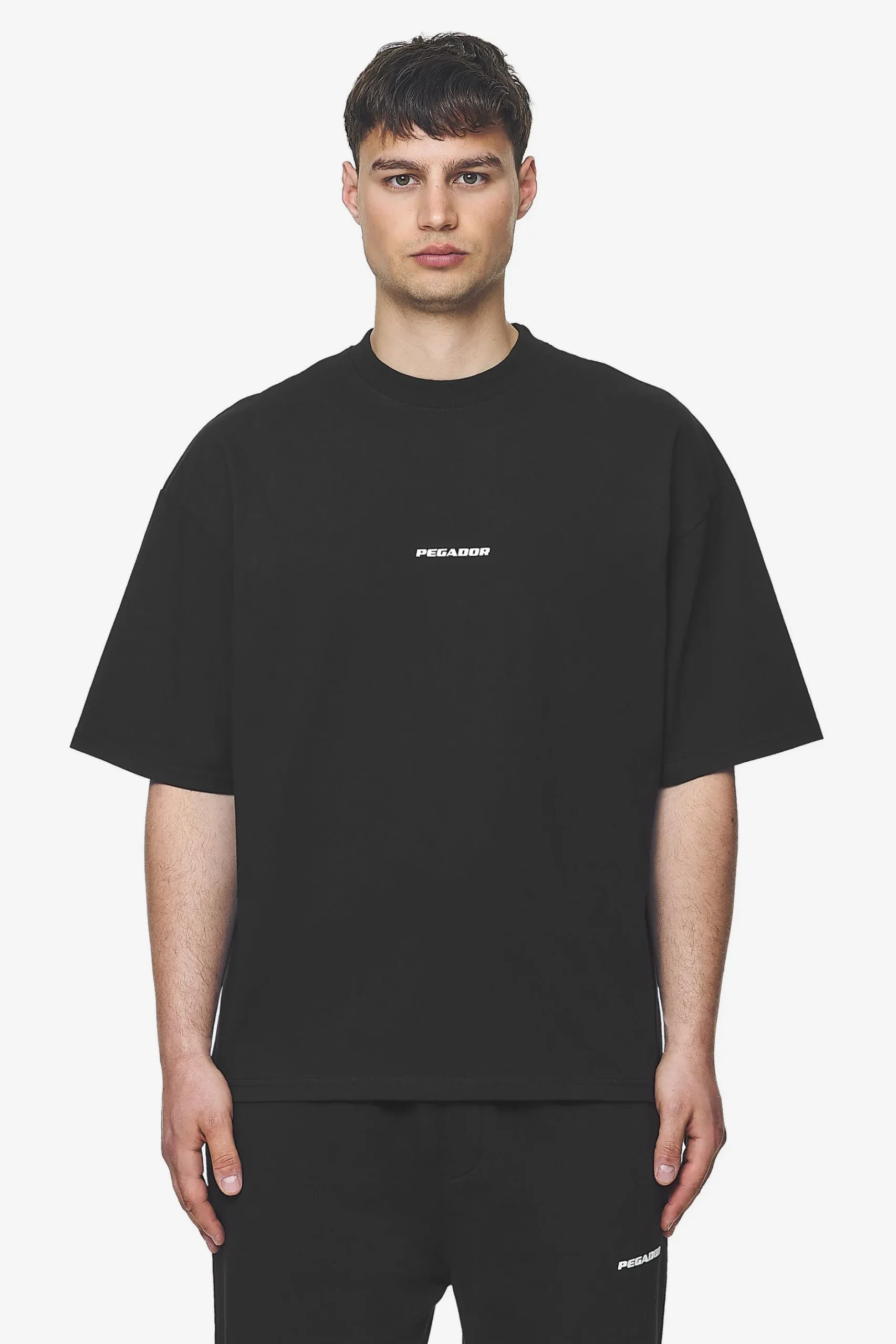 Pegador Logo Boxy Tee White Gum
