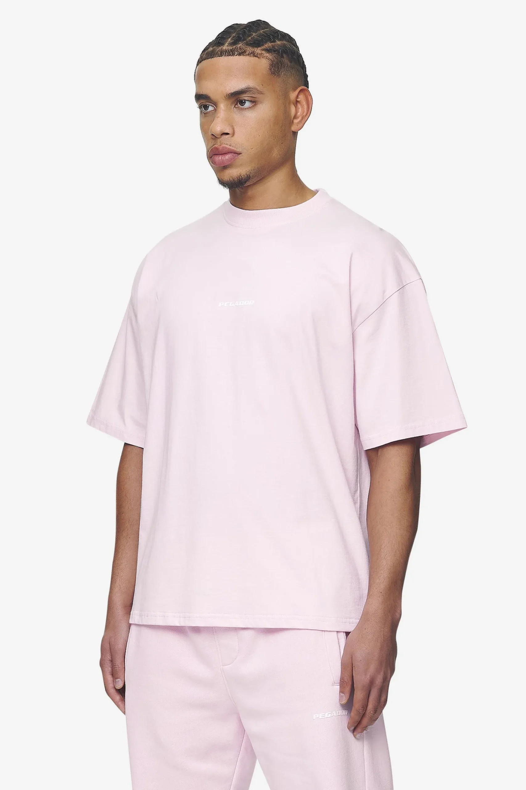 Pegador Logo Boxy Tee White Gum