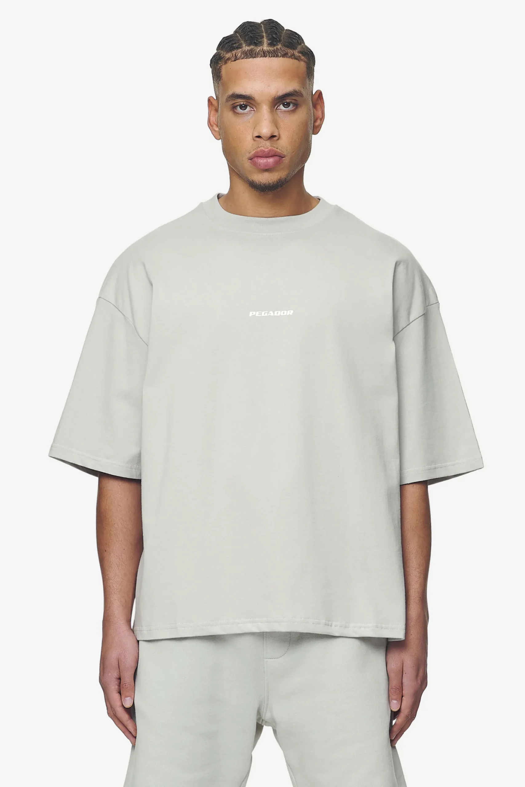 Pegador Logo Boxy Tee White Gum