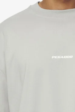 Pegador Logo Boxy Tee White Gum