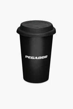 Pegador Logo Coffee Cup Black