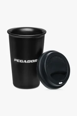 Pegador Logo Coffee Cup Black