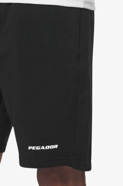 Pegador Logo Heavy Sweat Shorts White Gum