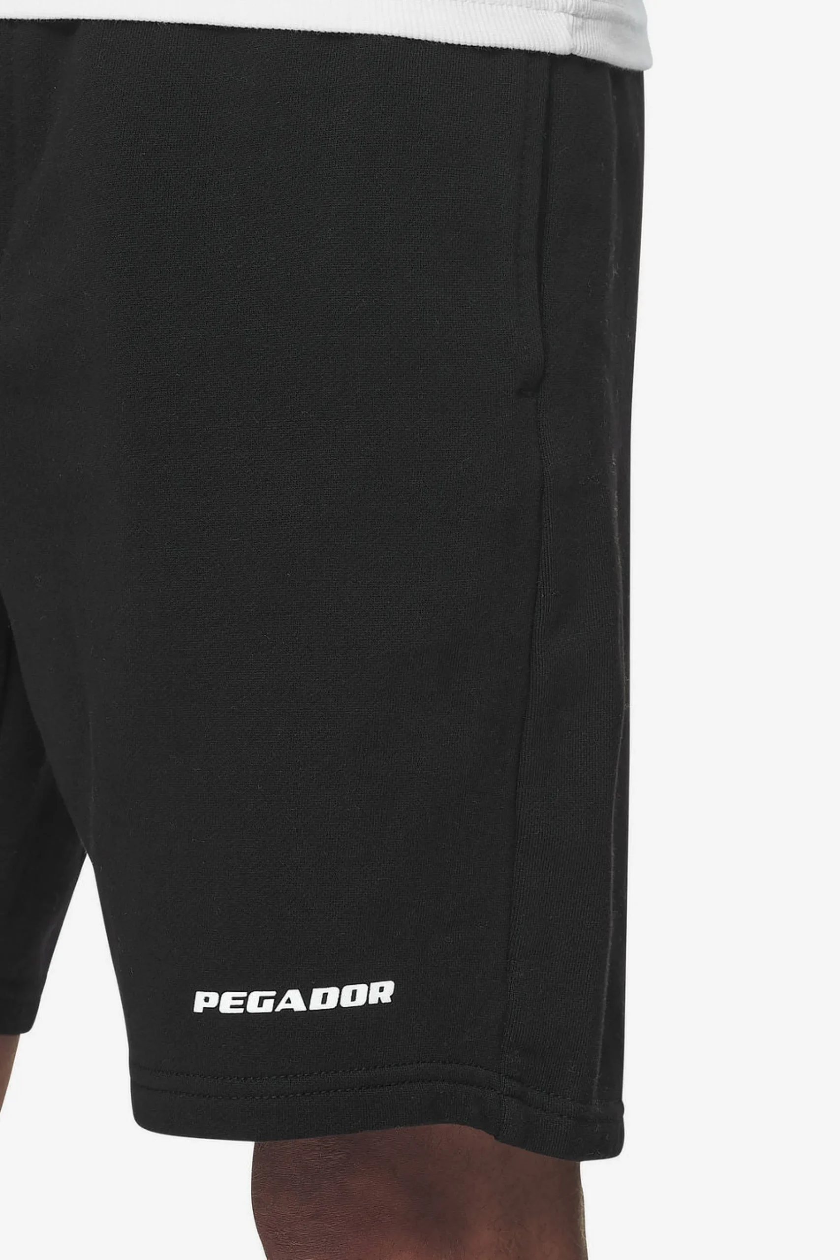 Pegador Logo Heavy Sweat Shorts White Gum