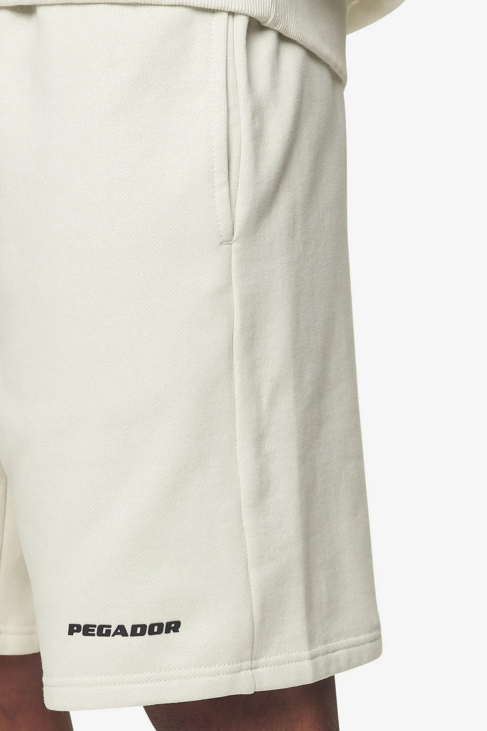 Pegador Logo Heavy Sweat Shorts Black Gum