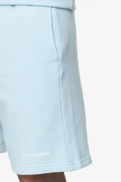 Pegador Logo Heavy Sweat Shorts White Gum