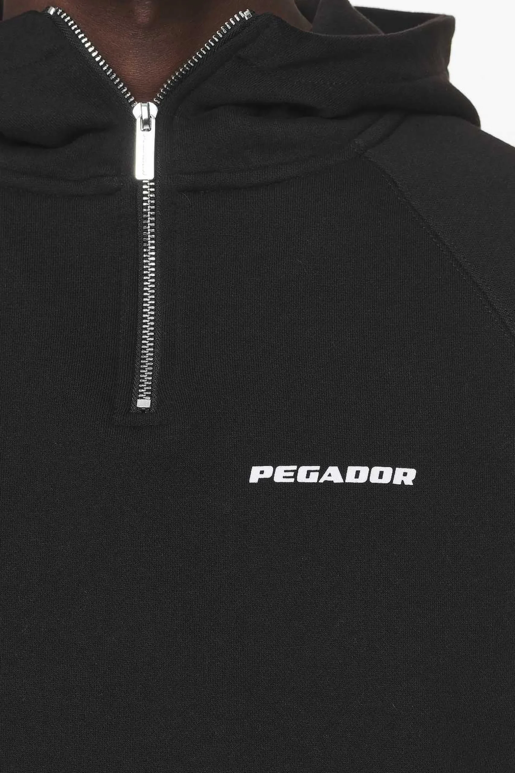 Pegador Logo Oversized Halfzip Hoodie Gum