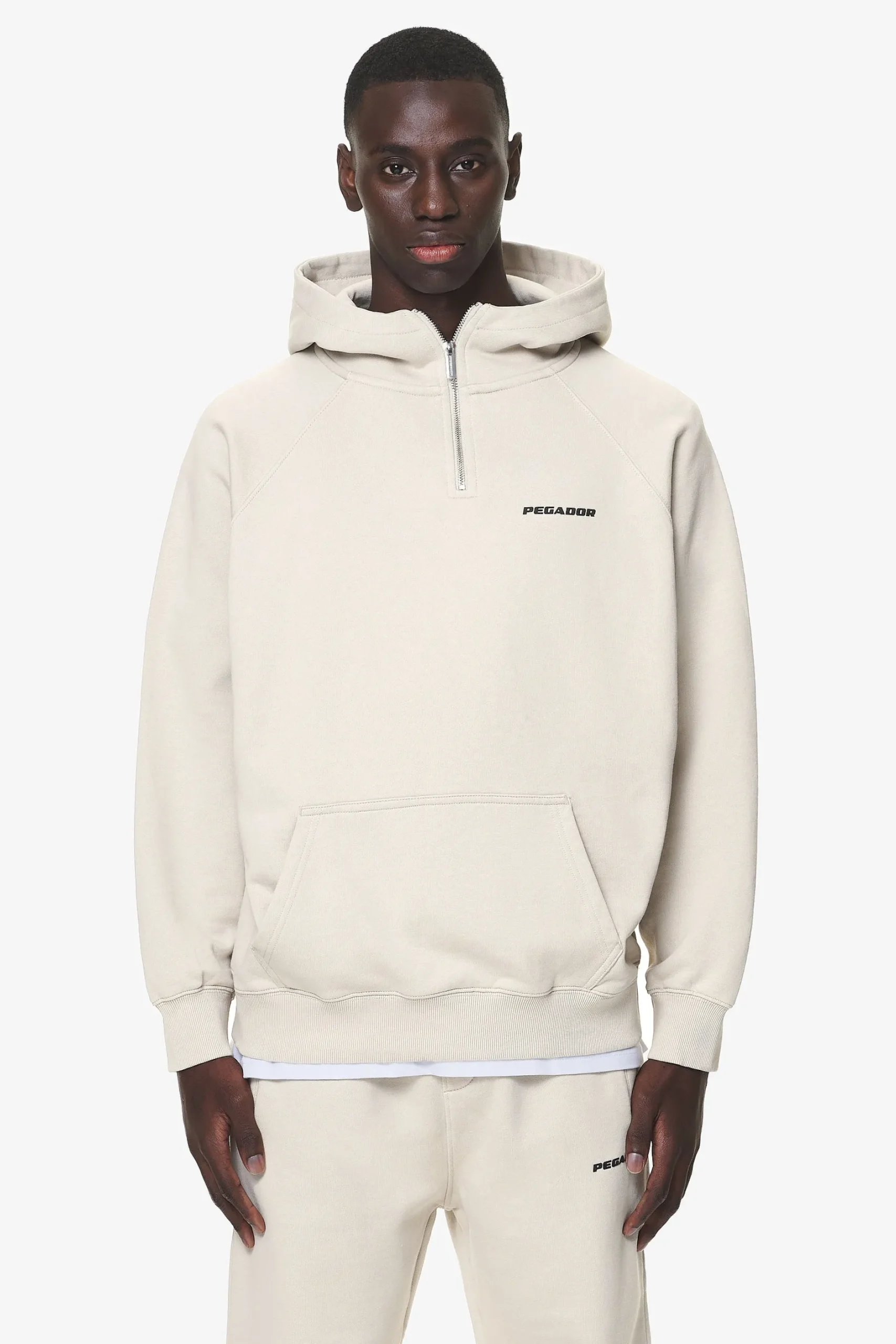 Pegador Logo Oversized Halfzip Hoodie