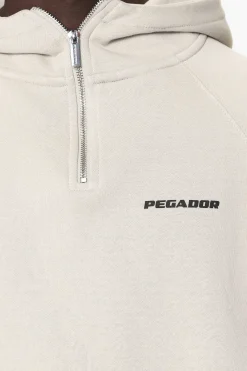 Pegador Logo Oversized Halfzip Hoodie