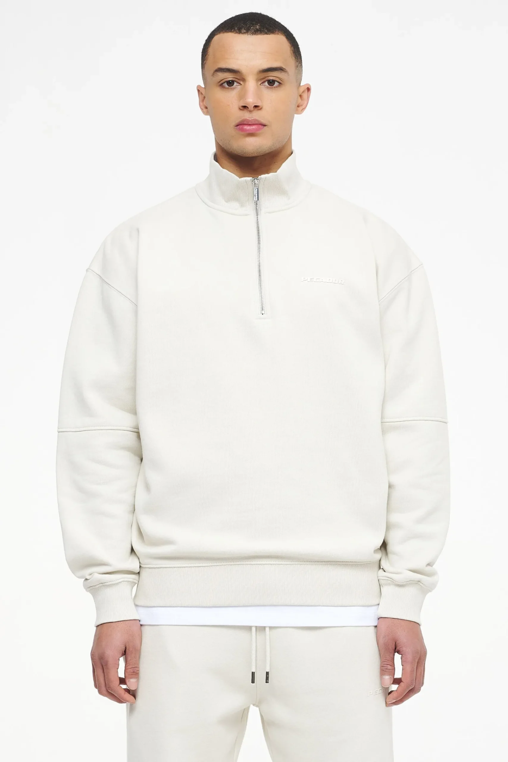 Pegador Logo Oversized Halfzip Sweater