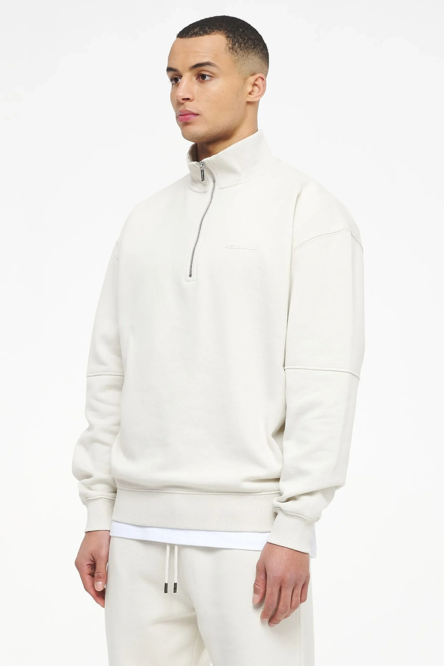 Pegador Logo Oversized Halfzip Sweater
