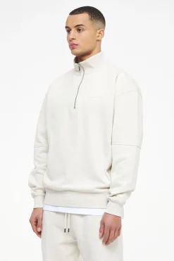 Pegador Logo Oversized Halfzip Sweater