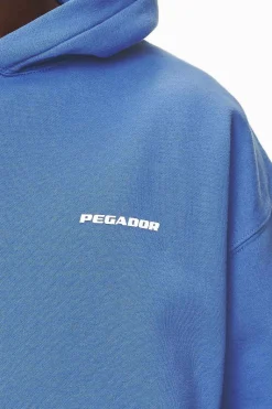Pegador Logo Oversized Hoodie White Gum