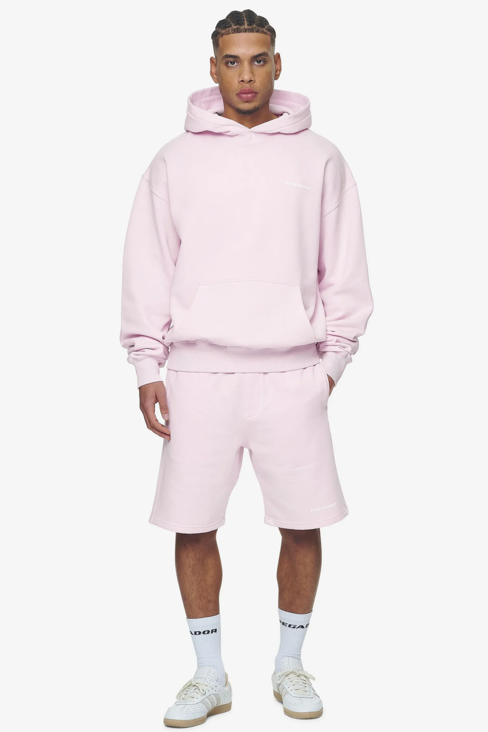 Pegador Logo Oversized Hoodie White Gum