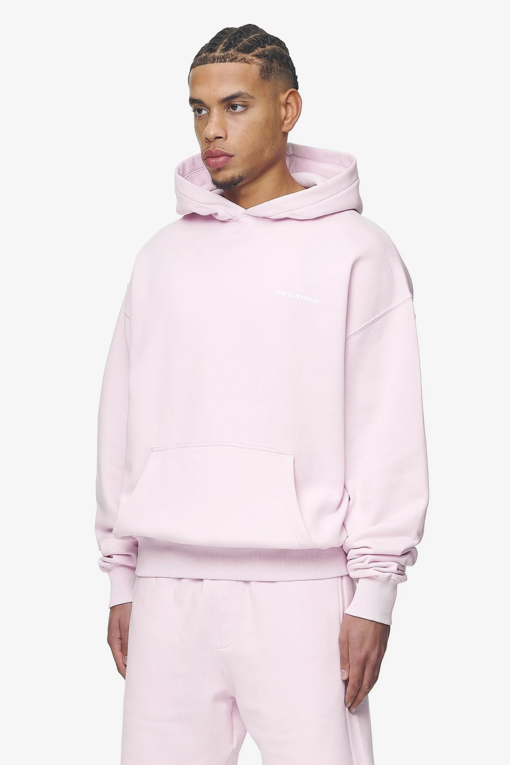 Pegador Logo Oversized Hoodie White Gum