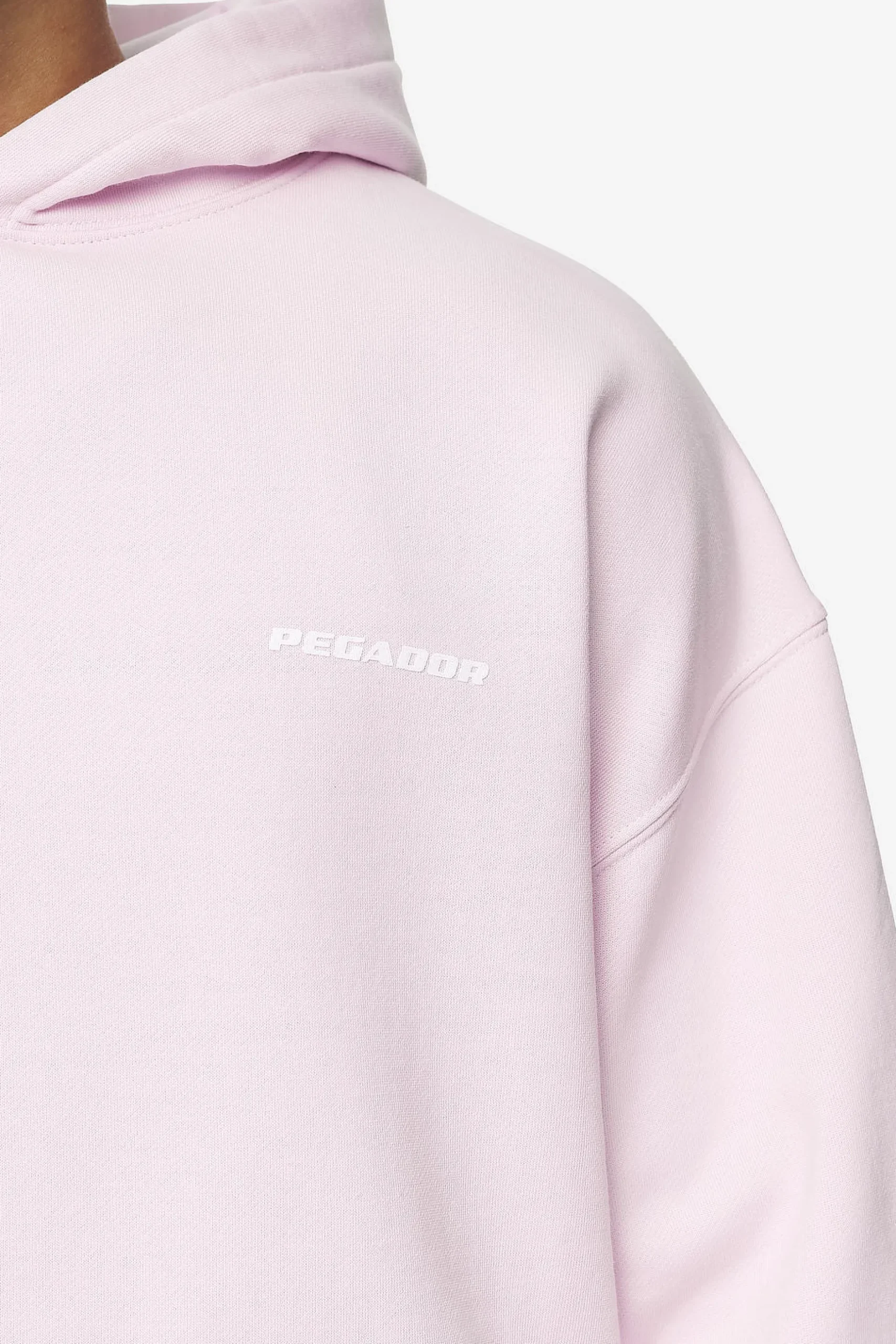 Pegador Logo Oversized Hoodie White Gum