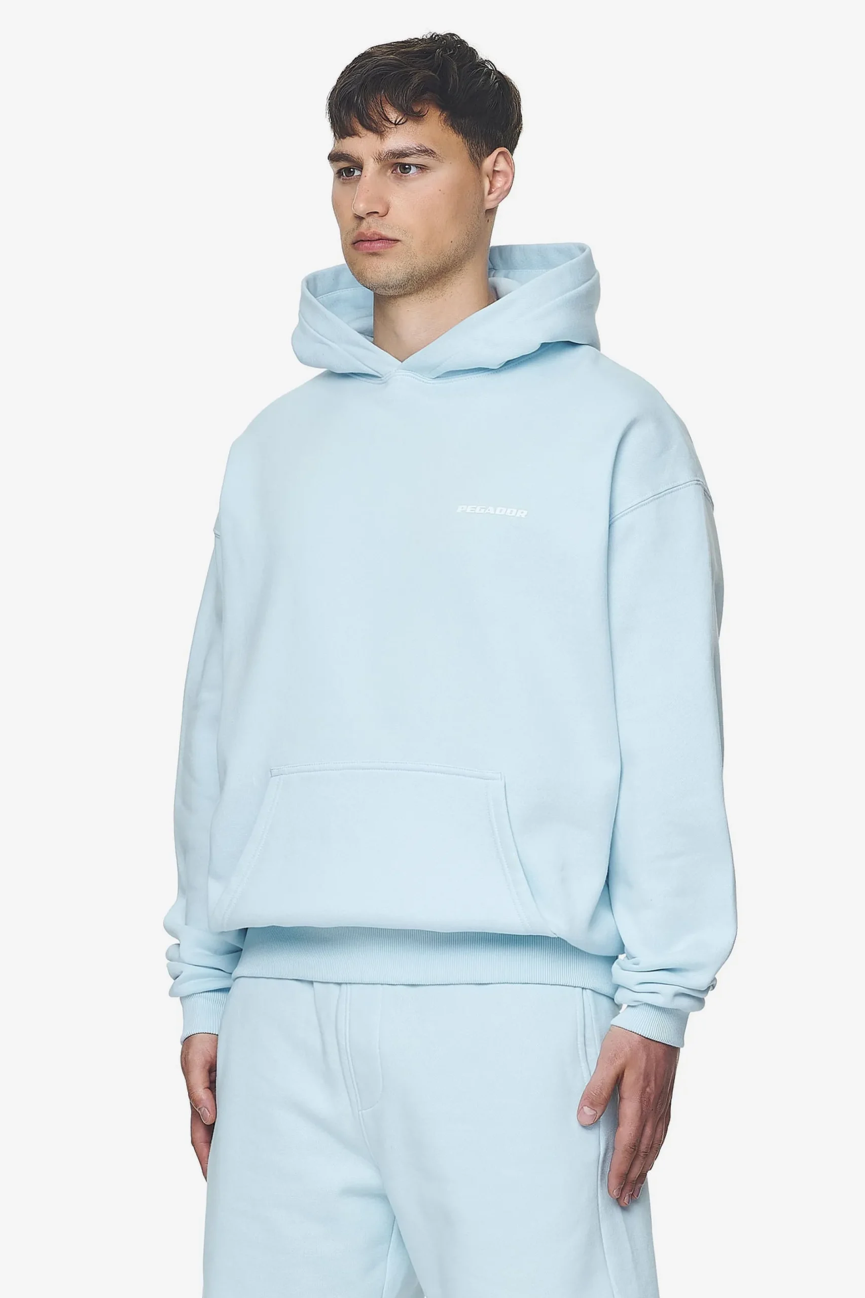 Pegador Logo Oversized Hoodie White Gum