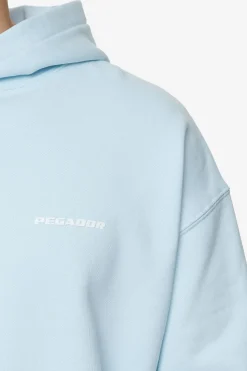 Pegador Logo Oversized Hoodie White Gum