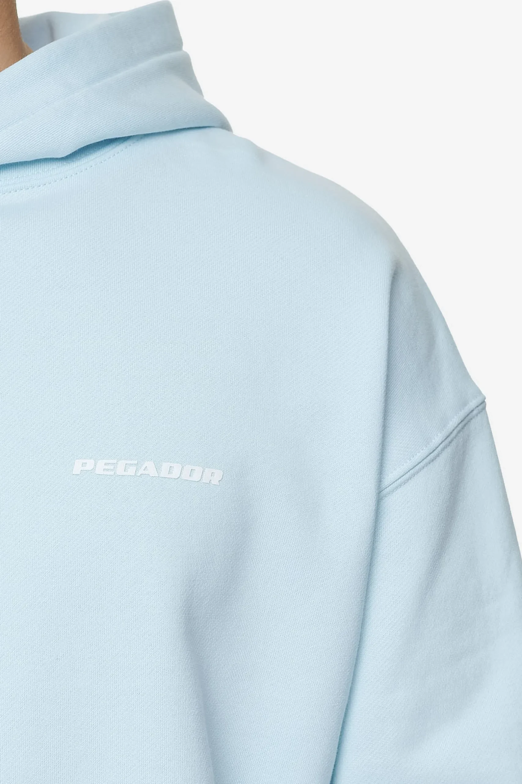 Pegador Logo Oversized Hoodie White Gum