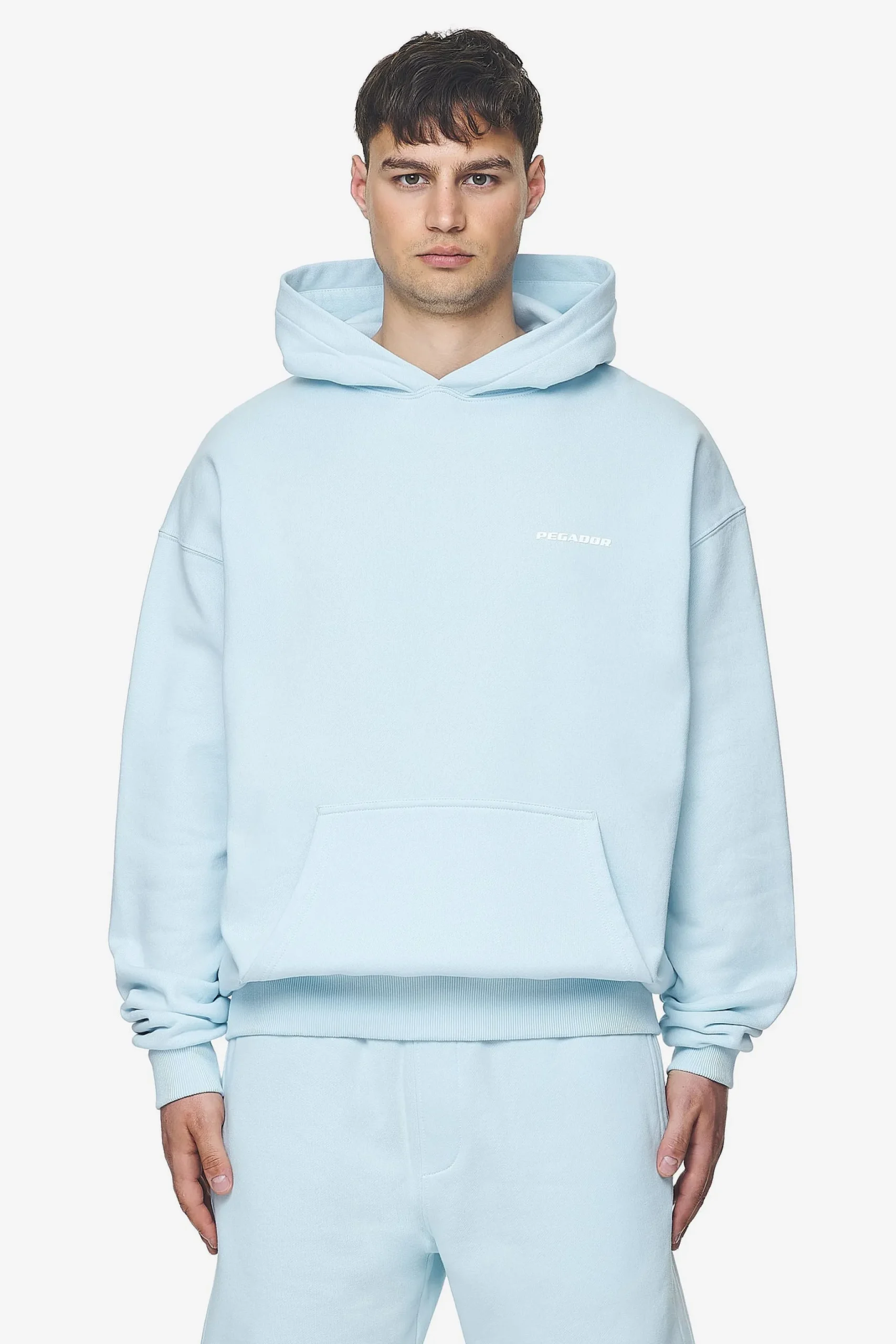 Pegador Logo Oversized Hoodie White Gum