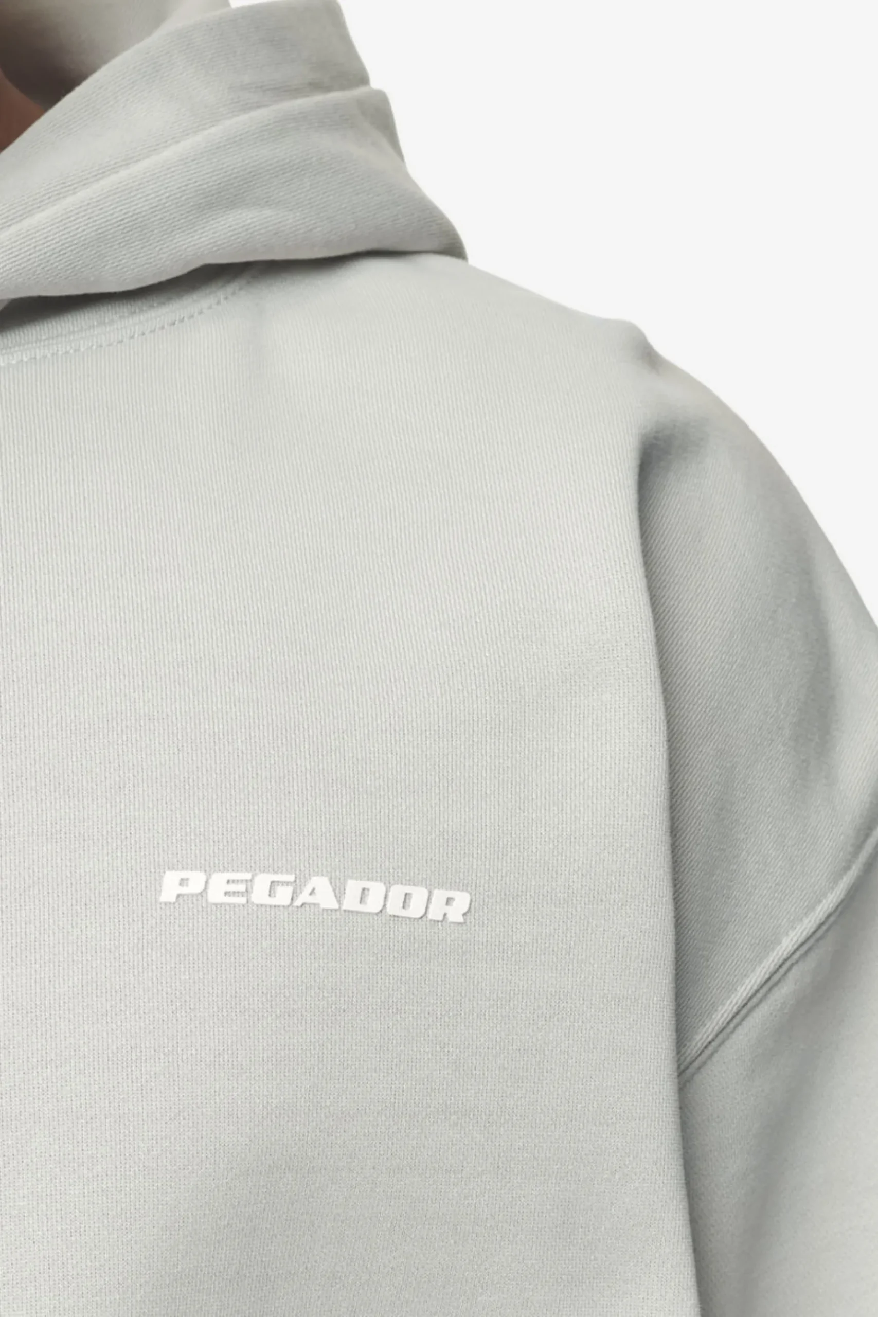 Pegador Logo Oversized Hoodie White Gum