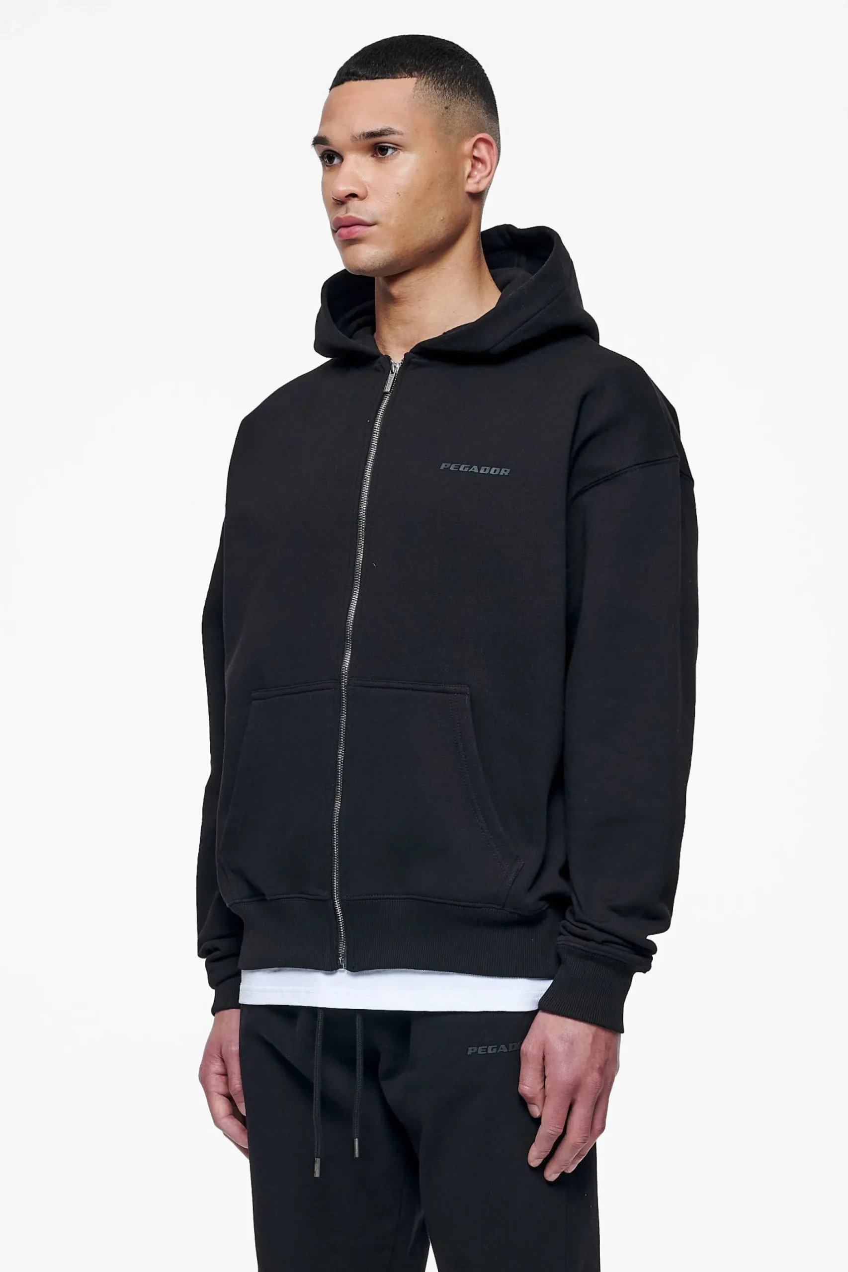 Pegador Logo Oversized Sweat Jacket Gum