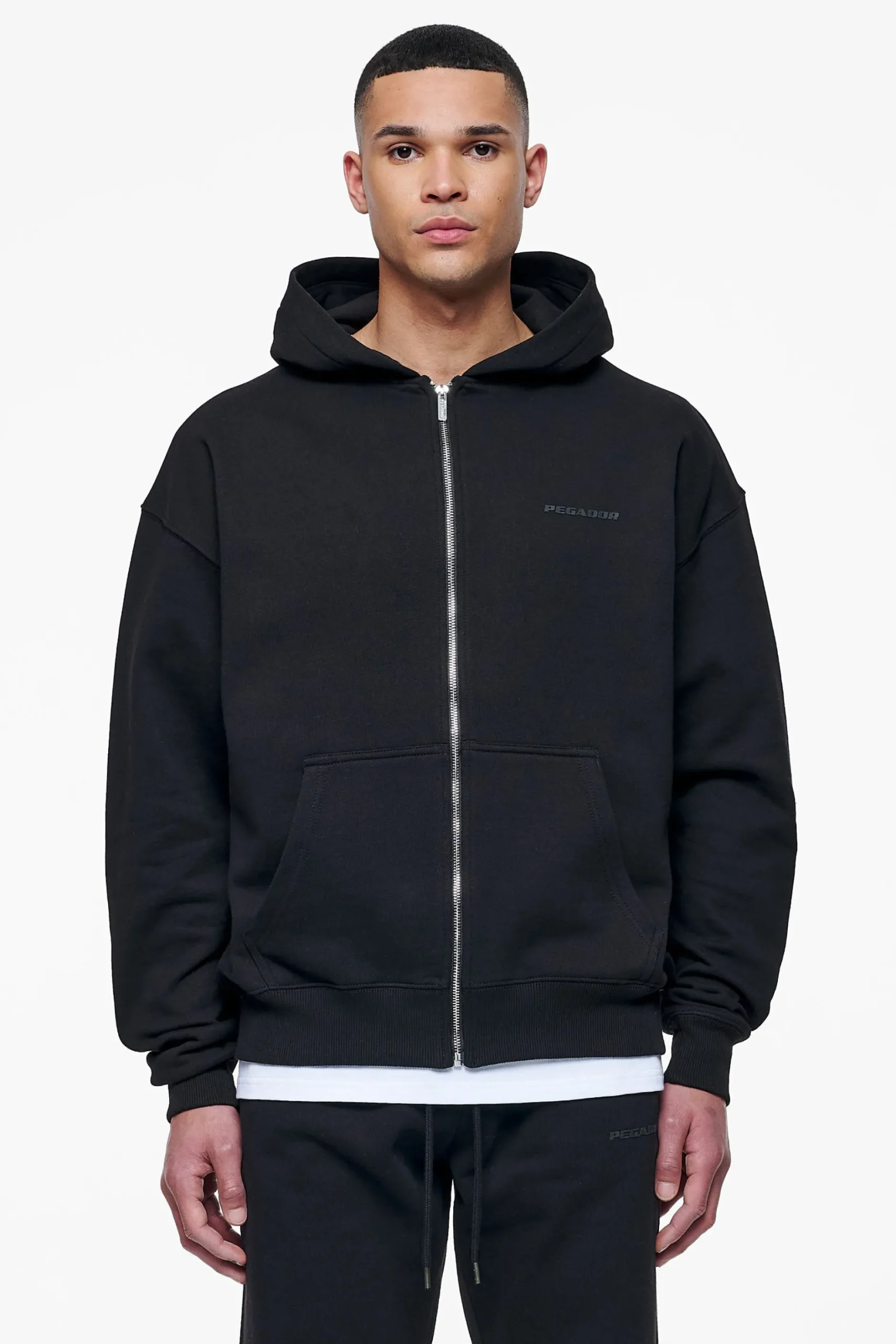 Pegador Logo Oversized Sweat Jacket Gum