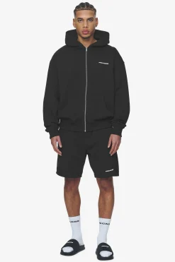 Pegador Logo Oversized Sweat Jacket White Gum