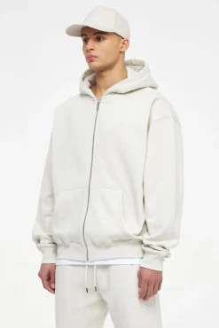 Pegador Logo Oversized Sweat Jacket Gum