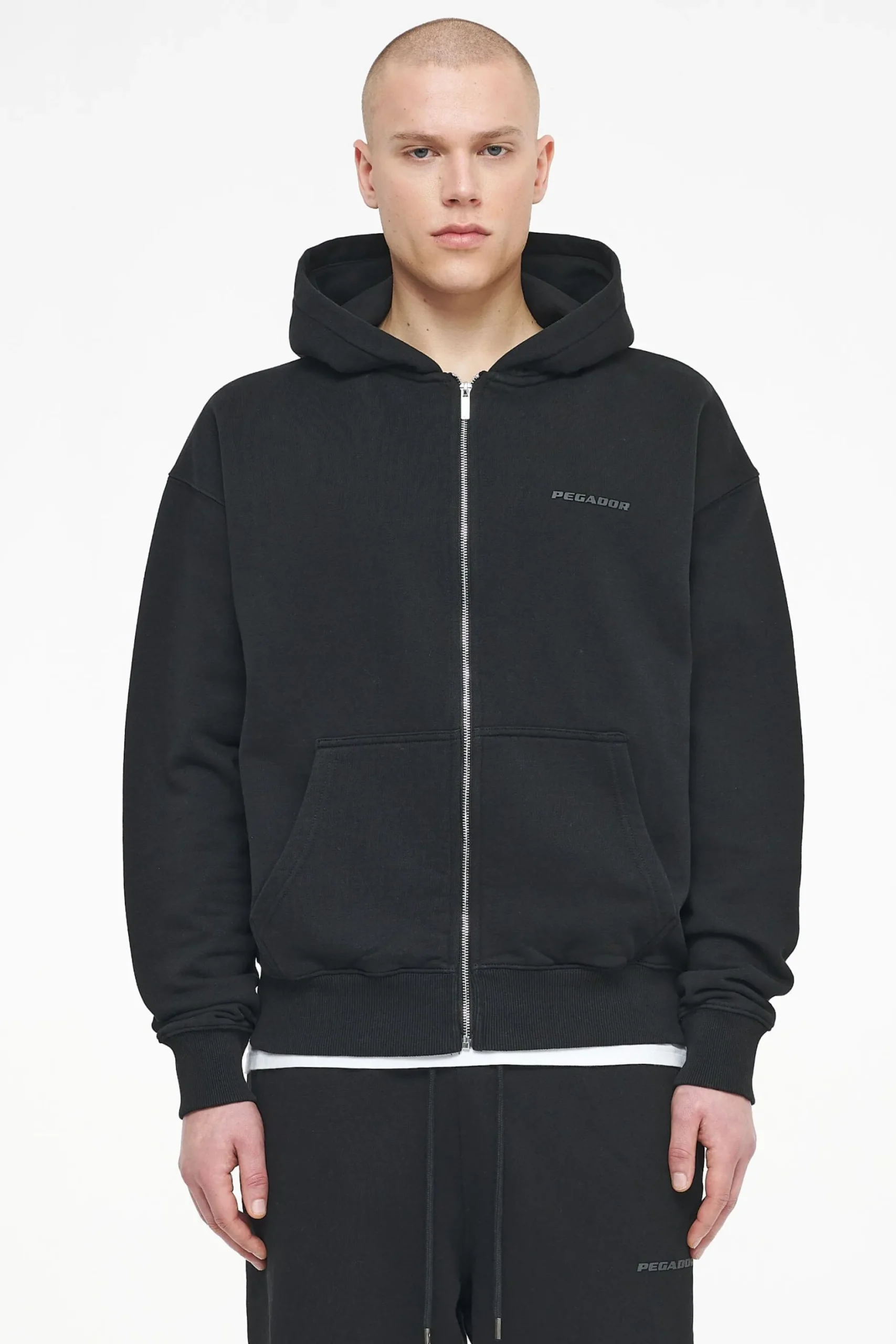 Pegador Logo Oversized Sweat Jacket Gum