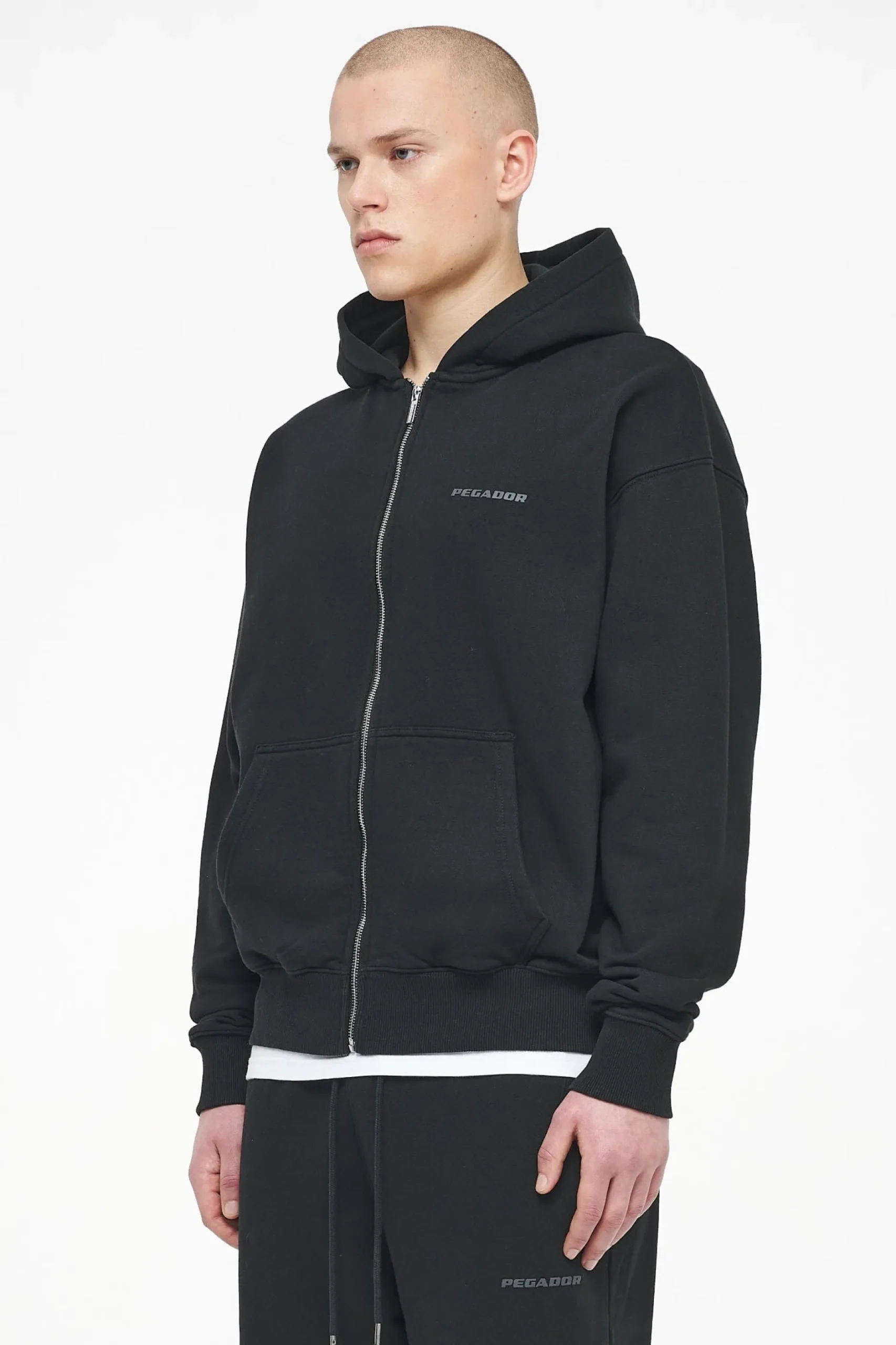 Pegador Logo Oversized Sweat Jacket Gum