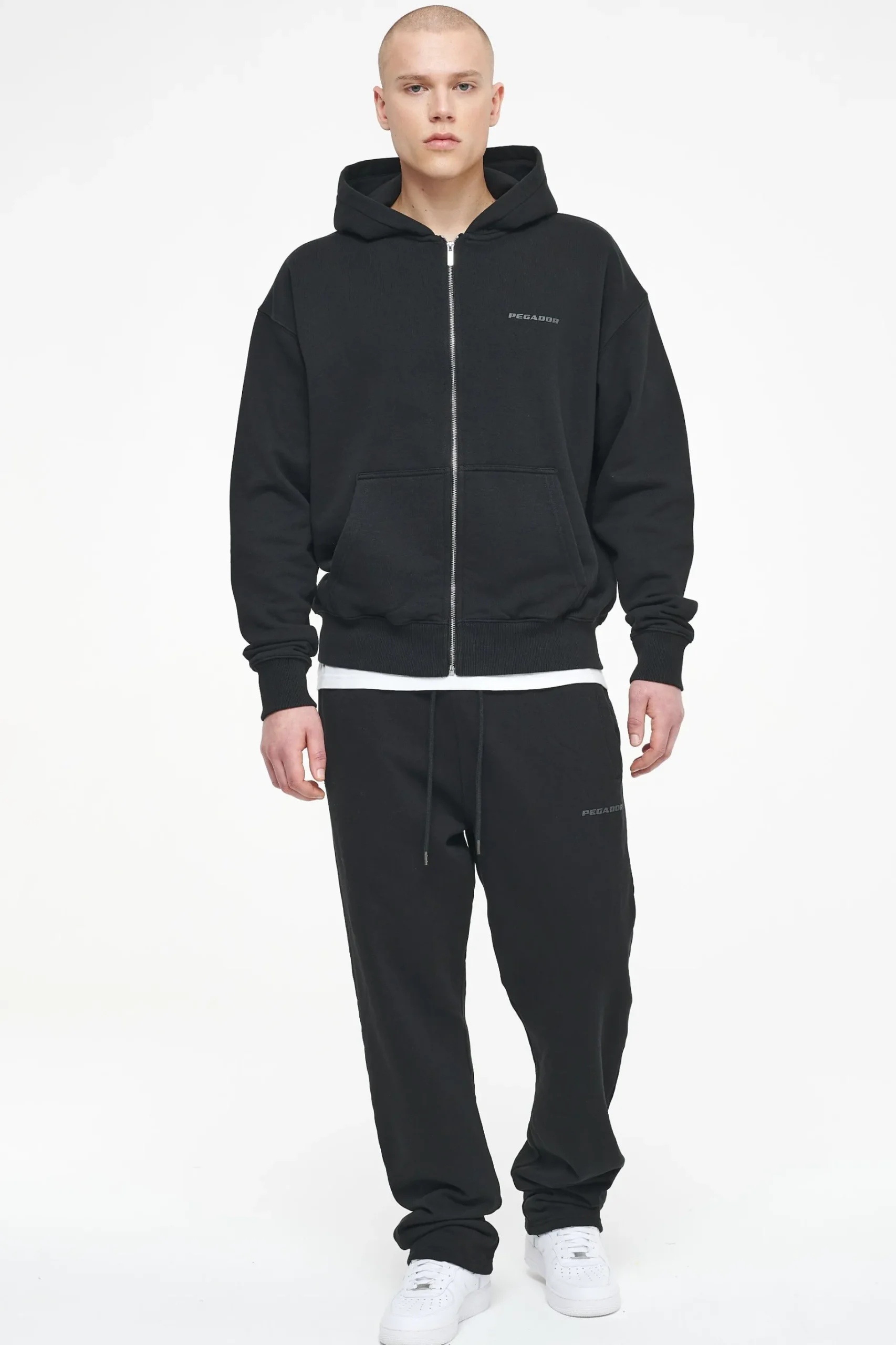 Pegador Logo Oversized Sweat Jacket Gum